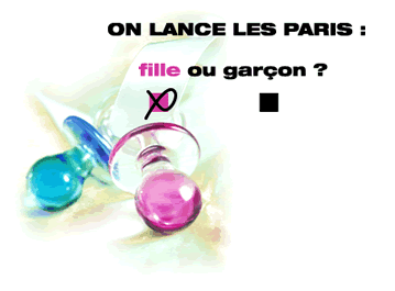 on lance les paries !!! fille ? garçons ??