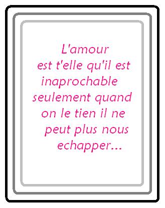 l'amour