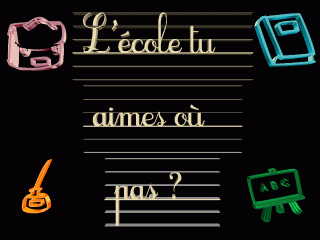 lécole tu aime ???