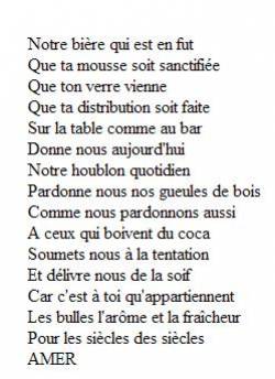 Notre bière ...